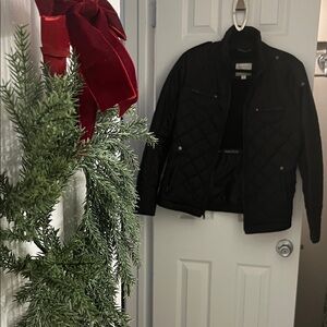 Nautica Black Quilted Puffer Jacket